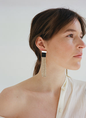 Smokey Black Picasso Silver