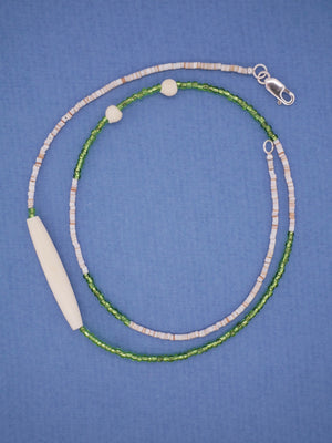 Heishi Green Spirit Necklace