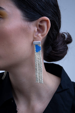 Ohrring Fringe "Two Semicircles“