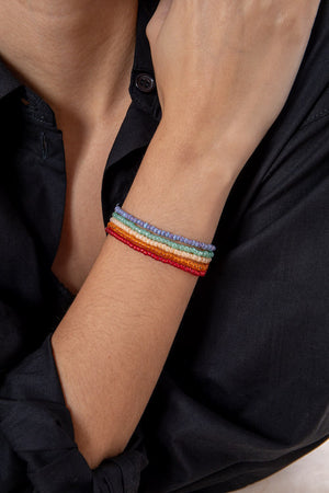 Beaded Bracelet "Rainbow"
