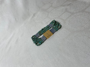 "Seafoam Green Picasso Mineral Grey"