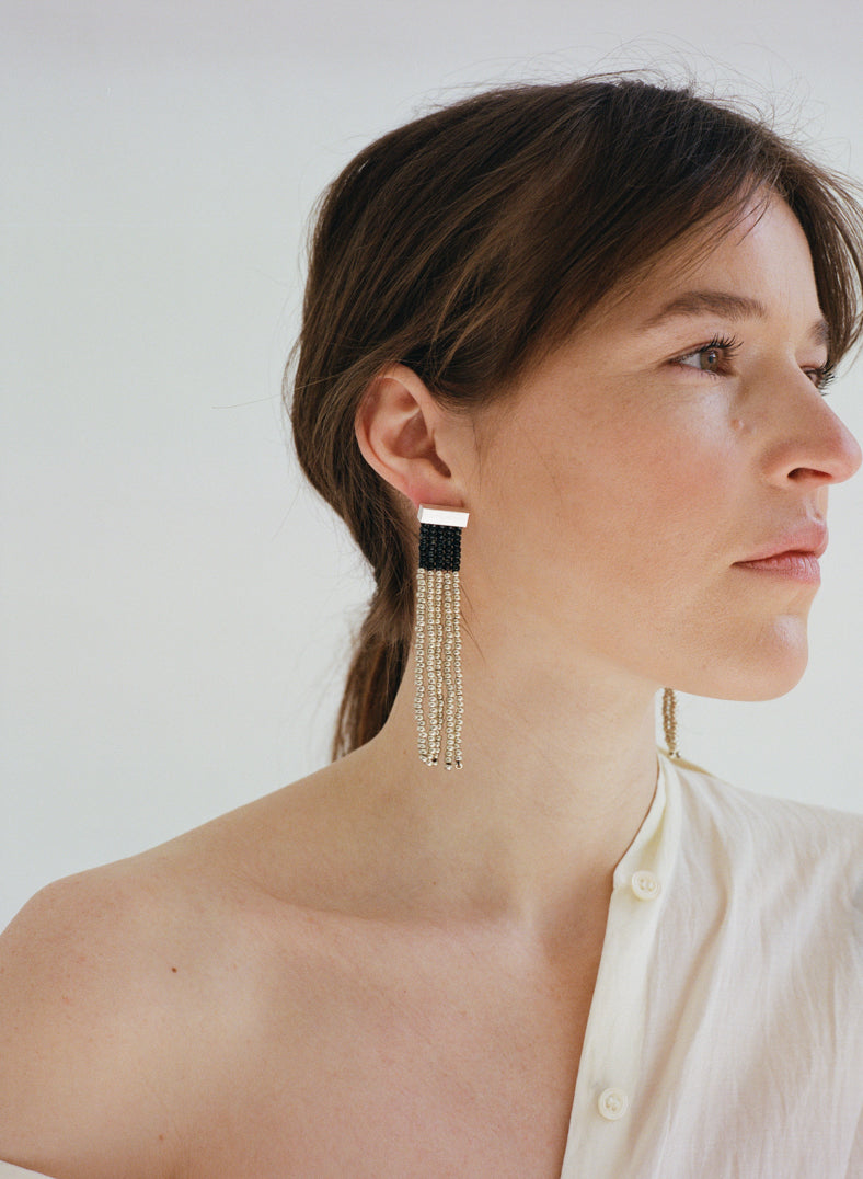 Smokey Black Picasso Silver