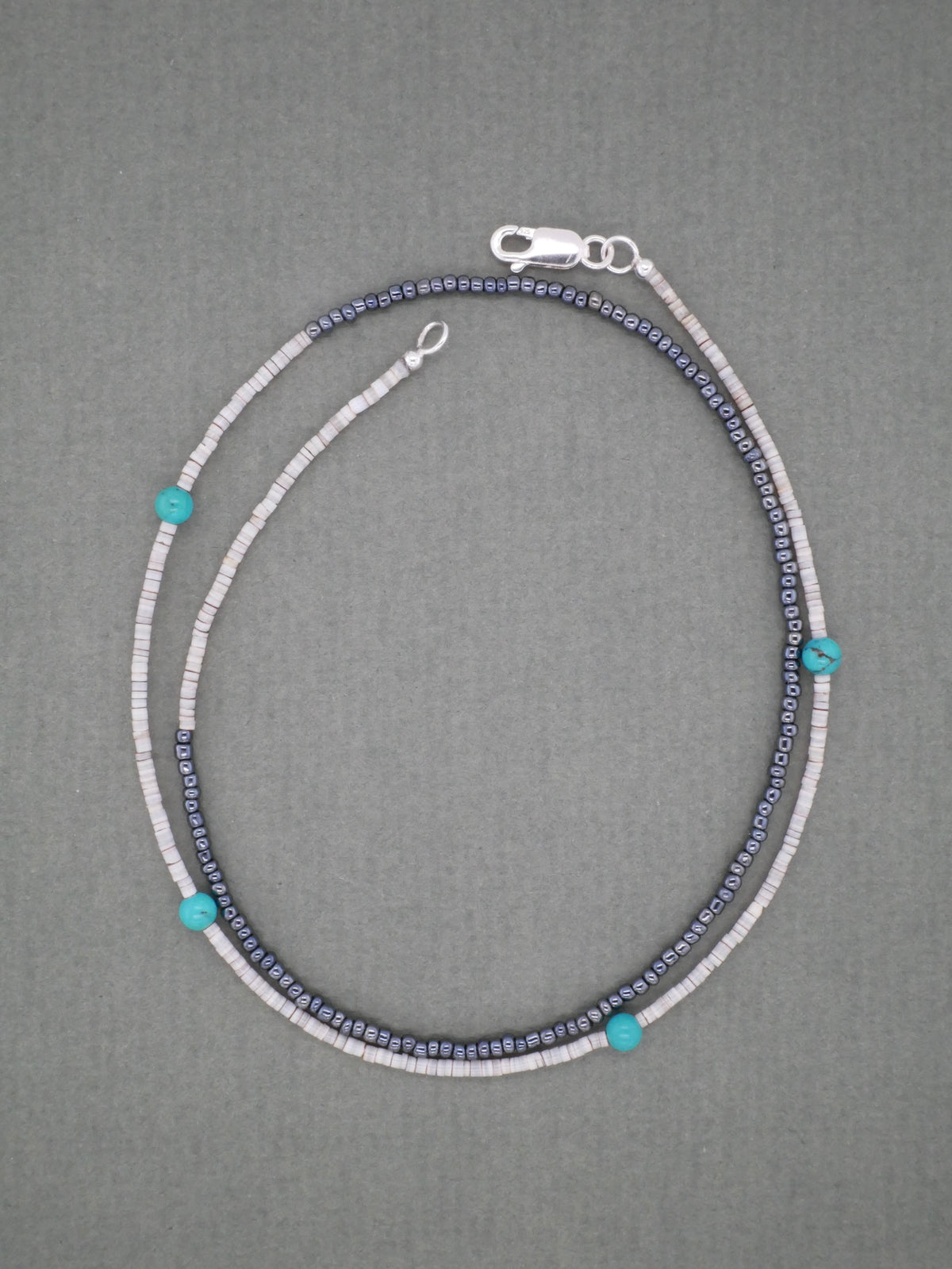 Heishi Arctic Necklace