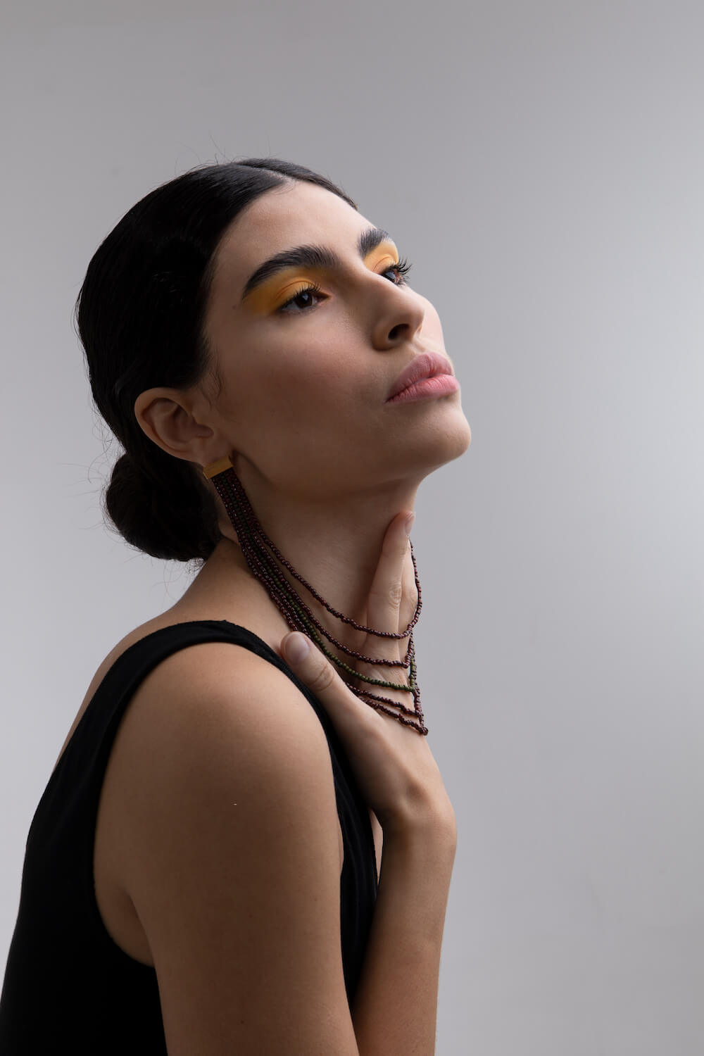 Picasso Earring-Chain Gold EINZELSTÜCK