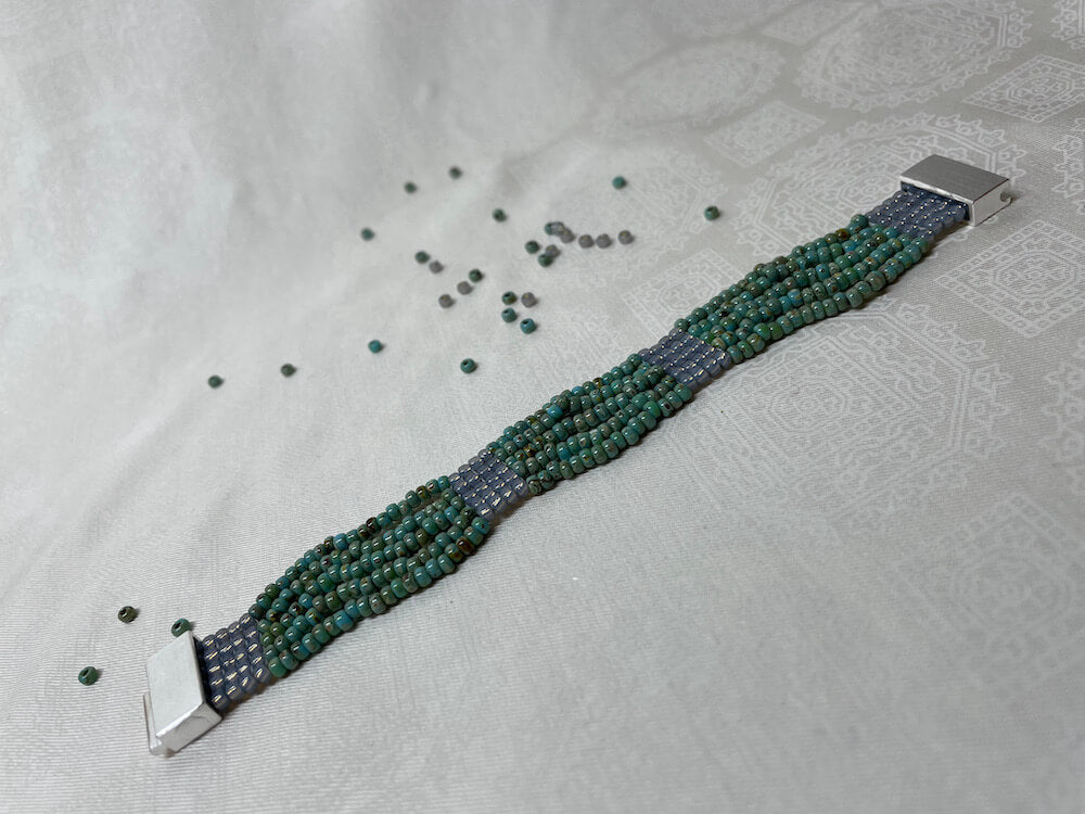 &quot;Seafoam Green Picasso Mineral Grey&quot;